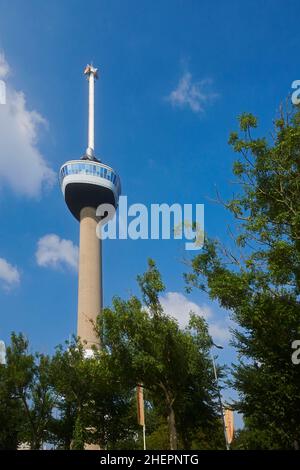 Der Euromast Tower im Stadtzentrum von Rotterdam Stockfoto