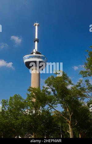 Der Euromast Tower im Stadtzentrum von Rotterdam Stockfoto