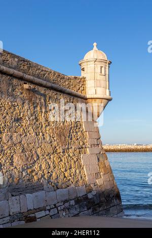 Alte Festung in Lagos, Algarve Portugal Stockfoto