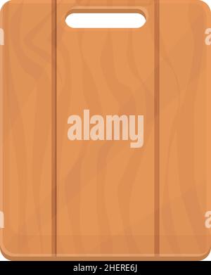 Handgemachte Board Symbol Cartoon Vektor. Produkt schneiden. Praktische Küche Stock Vektor