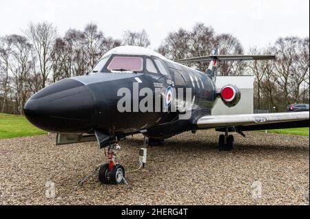 Hawker Siddeley Dominie T.Mk.1 bei RAF Cosford Stockfoto