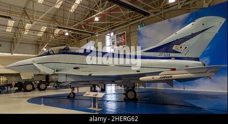 British Aerospace Experimental Aircraft Program (EAP) bei RAF Cosford Stockfoto