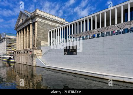 Pergamon Museum und James Simon Galerie, Museumsinsel, Berlin Mitte, Berlin, Deutschland Stockfoto