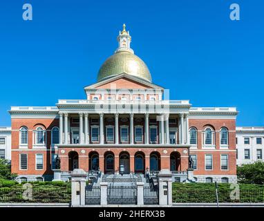 Massachusetts State House, Beacon Hill, Boston, MA - USA Stockfoto