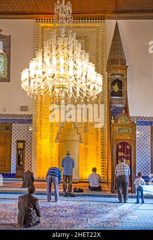 Hacibayram Moschee, Oberstadt, Ankara, Türkei, Ankara, Türkei Stockfoto