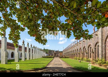 Francisco und Ricard Brennand Museum in Recife, PE, Brasilien. Stockfoto