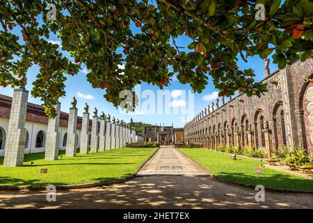 Francisco und Ricard Brennand Museum in Recife, PE, Brasilien. Stockfoto