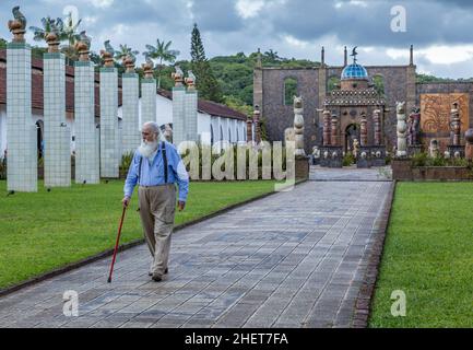 Francisco und Ricard Brennand Museum in Recife, PE, Brasilien. Stockfoto