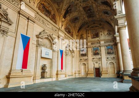 Senat der Tschechischen Republik in Prag Stockfoto