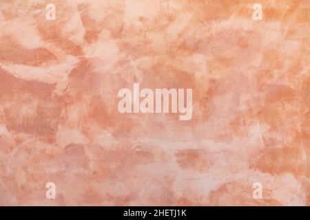 Wand in schmierigen Malerei gibt einen harmonischen Vintage Hintergrund Stockfoto