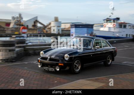 Oldtimer am Poole Kai Stockfoto