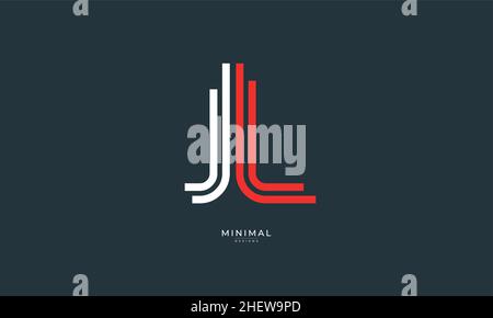 Buchstabensymbol JL Stock Vektor