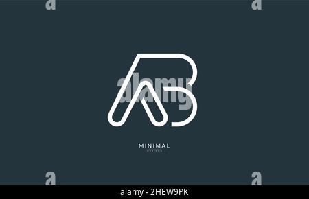 Buchstabensymbol ab Stock Vektor