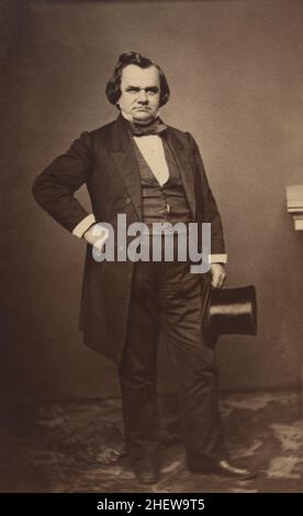 Stephen A. Douglas (1813-1861), amerikanischer Politiker und Anwalt, Portrait, Unidentified Artist, 1859 Stockfoto