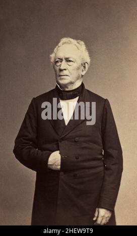 Edward Everett (1794-1865), Amerikaner, Politiker, Diplomat, Pastor, Pädagoge und Redner, diente als US-Repräsentant, US-Senator, Gouverneur von Massachusetts 15th, US-Minister für Großbritannien und US-Außenminister, dreiviertel lang Porträt, Charles DeForest Fredricks, 1861 Stockfoto