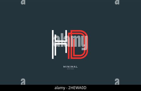 Alphabet Buchstabe Symbol Logo HD Stock Vektor