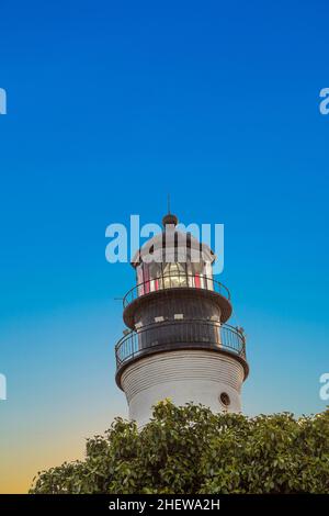 Schöner Leuchtturm von Key West in Florida Stockfoto