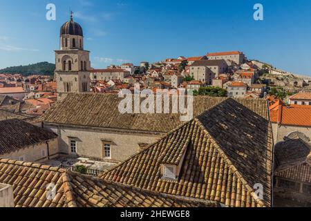Franziskaner Kirche und Kloster in Dubrovnik, Kroatien Stockfoto