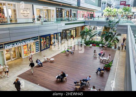 Miami Florida Brickell City Center Einkaufszentrum im Inneren Bath & Body Works Stockfoto