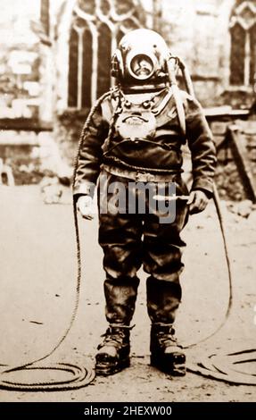 William Walker, Tauch, Winchester Cathedral Stockfoto