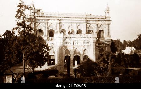 Haus eines wohlhabenden Kaufmanns, Amritsar, Indien, Anfang 1900s Stockfoto