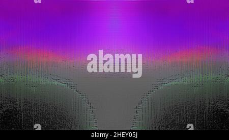 Ein abstraktes irisierendes Hintergrundbild. Stockfoto