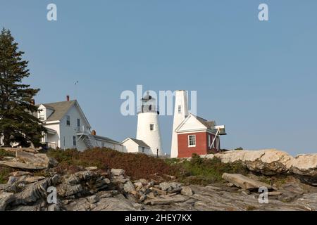 Der berühmte alte Leuchtturm von Bristol am Tag Stockfoto