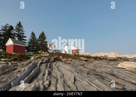 Der berühmte alte Leuchtturm von Bristol am Tag Stockfoto
