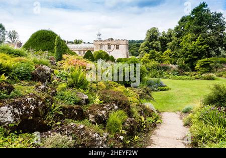 Forde Abbey Gardens in Dorset. Stockfoto