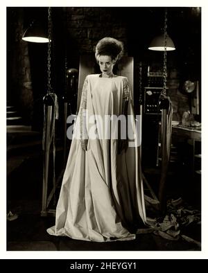 Elsa Lanchester in The Bride of Frankenstein (Universal, 1935) Werbefoto Stockfoto