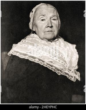 Julia ward Howe (1819-1910), amerikanische Dichterin, Autorin, Abolitionistin und Frauenwahlaktivistin, Porträtfoto von Sarah Choate Sears, 1907 Stockfoto