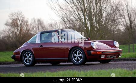 1976 Porsche Targa Oldtimer Stockfoto