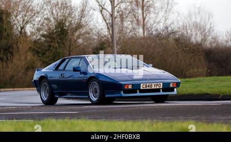 1985 Lotus Turbo Esprit klassischer Sportwagen Stockfoto