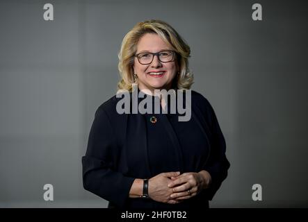 11. Januar 2022, Berlin: Svenja Schulze (SPD), Bundesministerin für wirtschaftliche Zusammenarbeit und Entwicklung. Foto: Britta Pedersen/dpa-Zentralbild/ZB Stockfoto