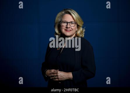 11. Januar 2022, Berlin: Svenja Schulze (SPD), Bundesministerin für wirtschaftliche Zusammenarbeit und Entwicklung. Foto: Britta Pedersen/dpa-Zentralbild/ZB Stockfoto