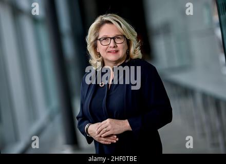 11. Januar 2022, Berlin: Svenja Schulze (SPD), Bundesministerin für wirtschaftliche Zusammenarbeit und Entwicklung. Foto: Britta Pedersen/dpa-Zentralbild/ZB Stockfoto