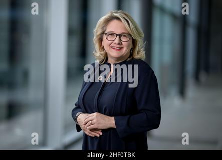 11. Januar 2022, Berlin: Svenja Schulze (SPD), Bundesministerin für wirtschaftliche Zusammenarbeit und Entwicklung. Foto: Britta Pedersen/dpa-Zentralbild/ZB Stockfoto