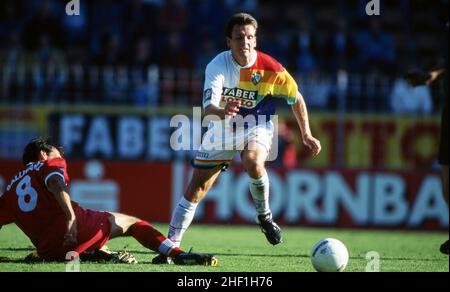 Gelsenkirchen, Deutschland. 13th Jan, 2022. firo: Fuvuball: Fußball: Archivfotos 1.Bundesliga-Saison 1997/1998 VFL Bochum Mirko Dickhaut, Single Action Credit: dpa/Alamy Live News Stockfoto