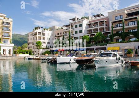 Montenegro und Kotor im Herbst Stockfoto