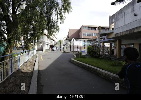 Arcade Salaffa Curepipe, Mauritius Stockfoto