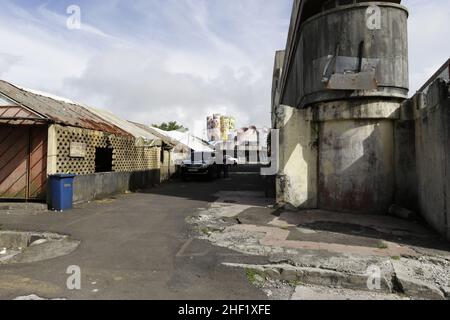 Arcade Salaffa Curepipe, Mauritius Stockfoto