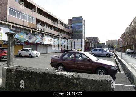 Arcade Salaffa Curepipe, Mauritius Stockfoto