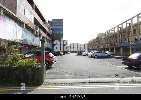 Arcade Salaffa Curepipe, Mauritius Stockfoto