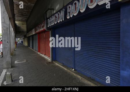 Arcade Salaffa Curepipe, Mauritius Stockfoto