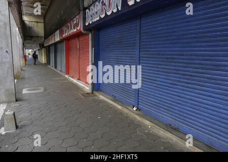 Arcade Salaffa Curepipe, Mauritius Stockfoto