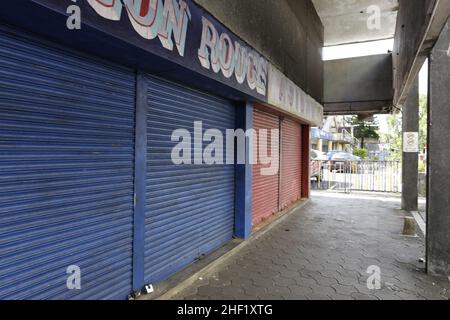 Arcade Salaffa Curepipe, Mauritius Stockfoto