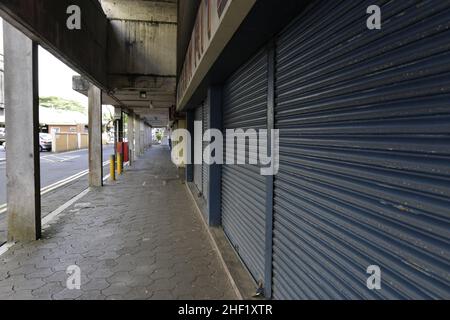 Arcade Salaffa Curepipe, Mauritius Stockfoto