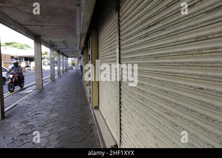 Arcade Salaffa Curepipe, Mauritius Stockfoto