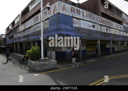 Arcade Salaffa Curepipe, Mauritius Stockfoto