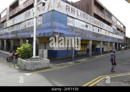 Arcade Salaffa Curepipe, Mauritius Stockfoto